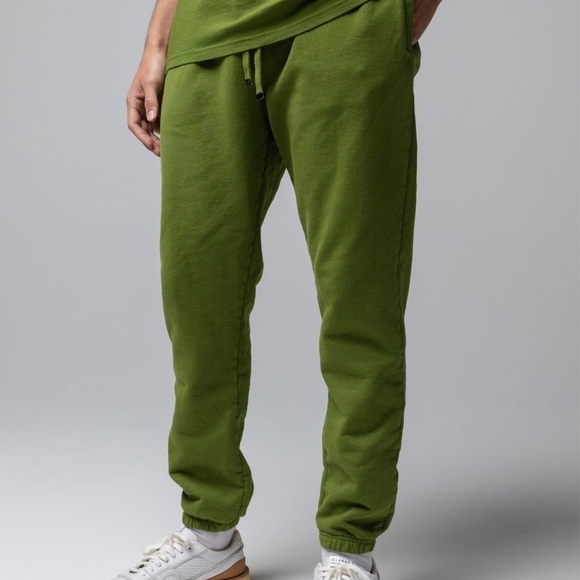 TALENTLESS Other - TALENTLESS Heavyweight SWEATPANTS elastic waist drawstring Washed Green size L